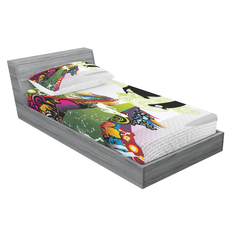 Microfiber Sheet Set, Twin XL Sheet Set with Fitted Sheet