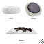 «Best Friends» par Sheri Bundle lit pour chat et chien à poil long original et apaisant-111178823-111178824