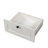 2-in-1 Coat Rack and Nightstand with Storage and Hooks