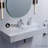 Claire 40" Rectangle Wall-Mount Bathroom Sink-81904398-81904399