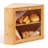 Double Layer Large Capacity Buchanan Corner Bread Box Suitable For Kitchen Countertop, Food Storage Room-1231234618