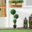 Anaruth 90cm Faux Boxwood Plant in Pot
