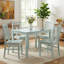 Ensemble de 4 chaises de salle à manger 17,5 po H 17,5 po-100912938