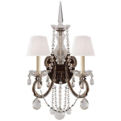 Ralph Lauren Adrianna 2 Light Candle Wall Light