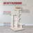 TRIXIE Tulia Senior 40.2" Cat Tower, 4-Level Cat Tree, Sisal Scratching Posts, Plush Platforms, Top Platform Bed-27278542