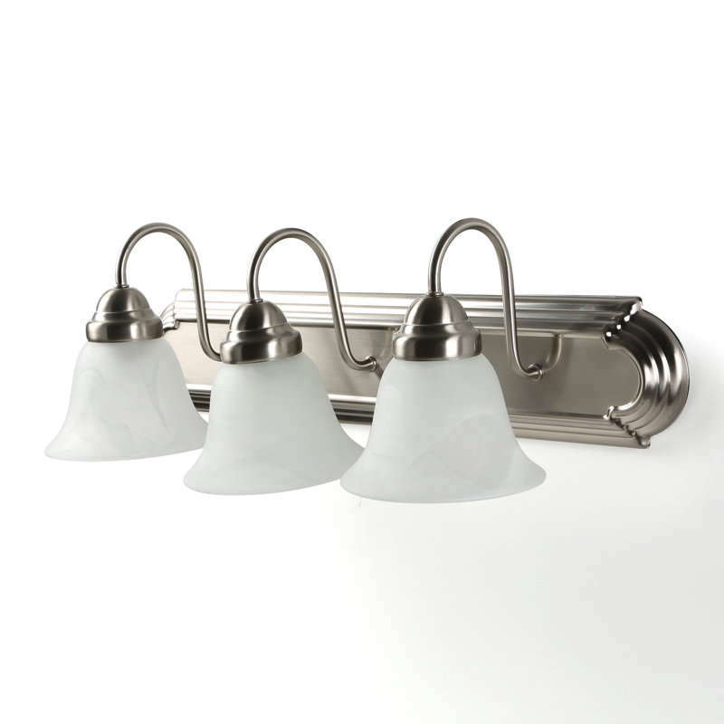 3 - Light Dimmable Vanity Light, 100 Watt