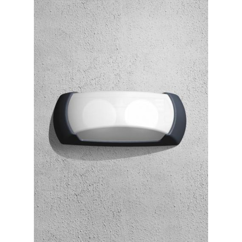 Groseiller Outdoor Bulkhead Light, Black, Incandescent