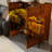 31.5'' W X 45.3'' H 4-Tier Sideboard With Glass Doors And Light-1534240539