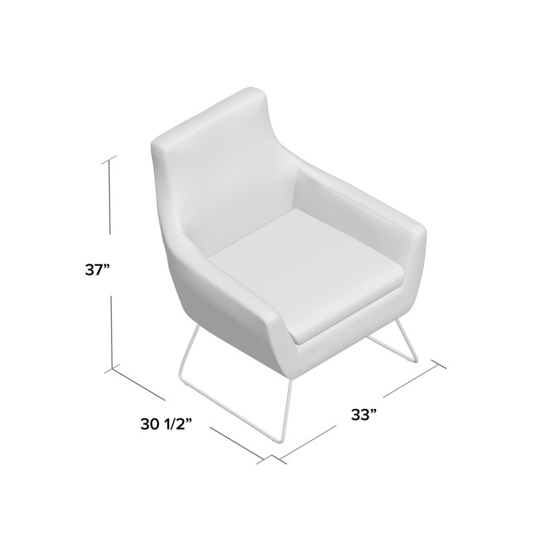 Fauteuil Ismaael, Brun caramel