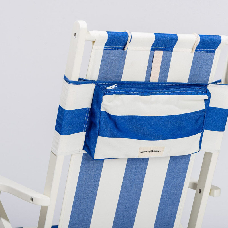 Chaise Tommy, Bleu / blanc
