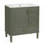 Meuble-lavabo 30 po avec lavabo en céramique-118354588
