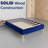 Karvin 15" Premium Velvet Material Wood Box Spring/Bed Frame, Durable, Stylish, Multi Color-88933196-88933195
