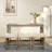 4 Piece Bar Table Set with Power Outlet,Bar Table Set with Chairs,Sofa Bar Table with Stools,Behind Couch Table with 3 Padded Stools,for Living Room,Dining room-1405751746