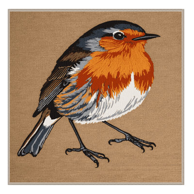 Tapis lavable American Robin Birds