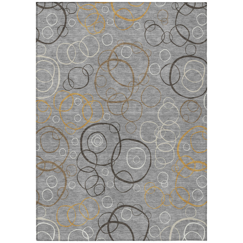 Machine Washable Indoor/Outdoor Chantille ACN2408 Geometric Rug, Rectangle 8' x 10'