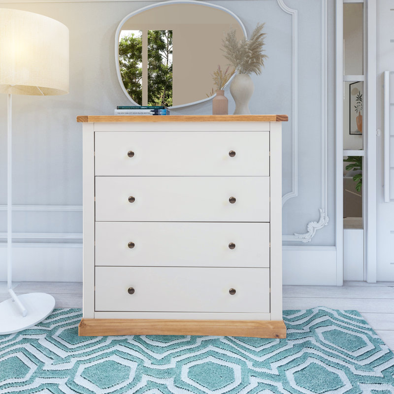 Camdyn 90cm W 4 - Drawer Chest of Drawers