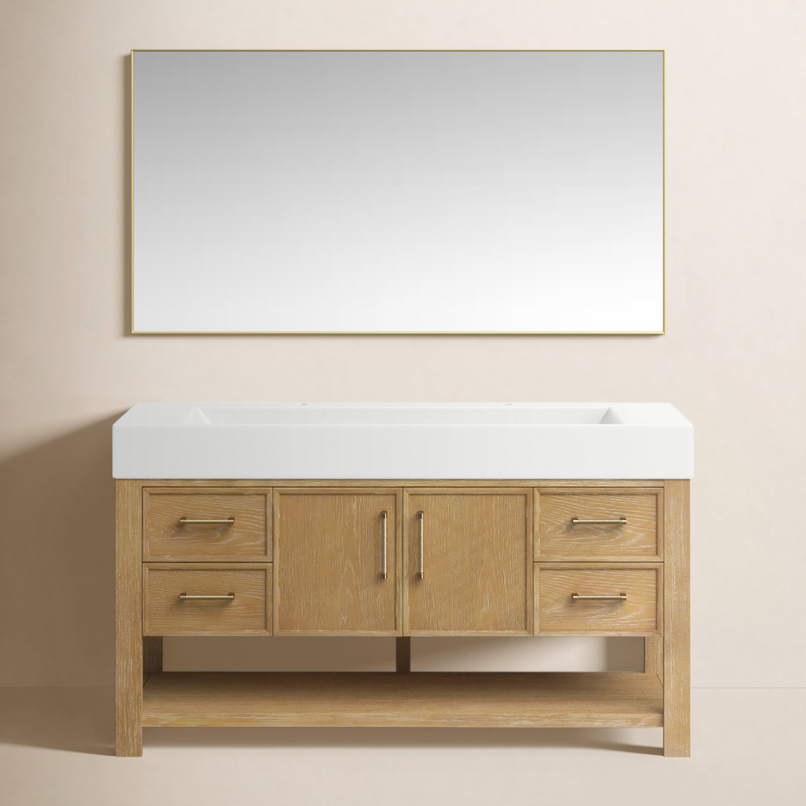 Maho 60'' Single Bathroom Vanity