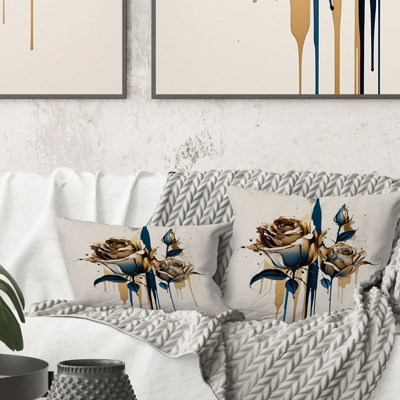 Coussin Rose Roses