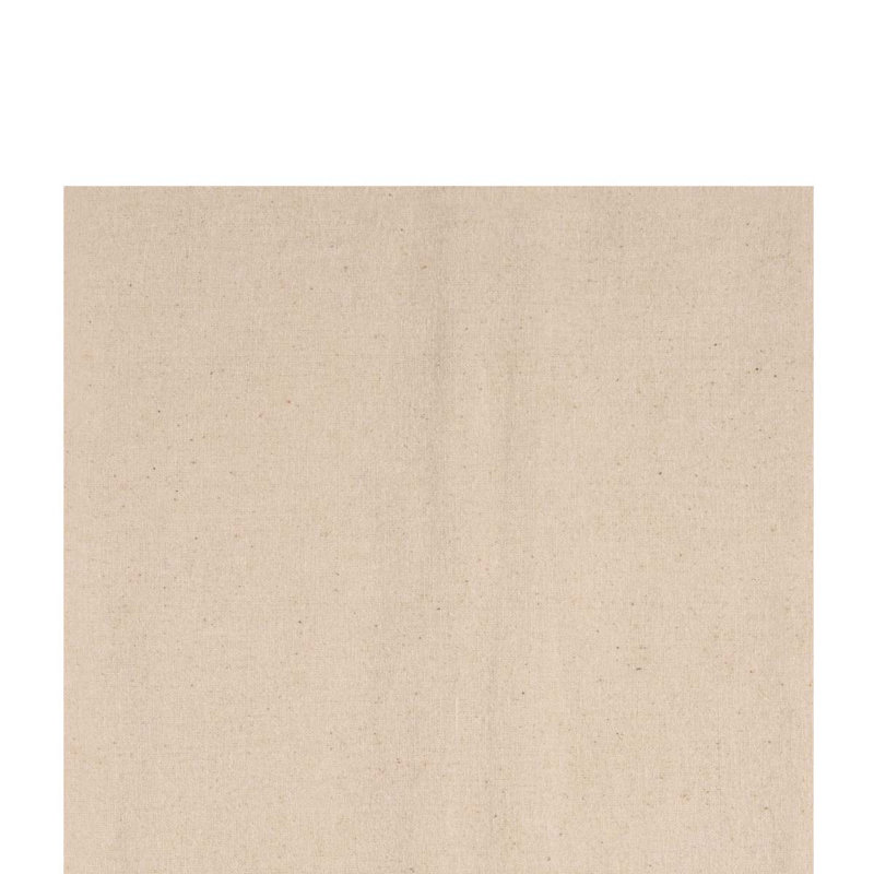 Serviette blanche citrouille botanique