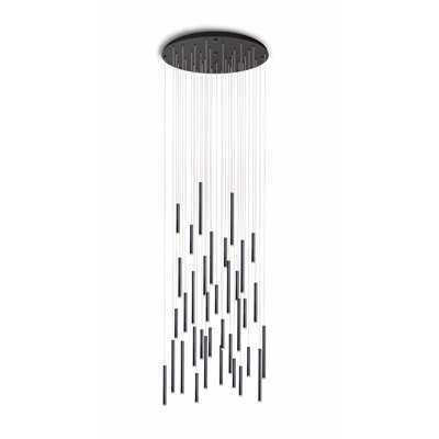 Luminaire suspendu linéaire à 36 lumières Matchsticks