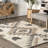 Soelch Tribal Jute Area Rug for Dining Room Living Room, Natural-1037103291