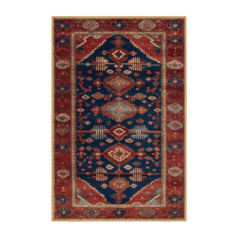 Machine Washable Turkish Brown Area Rug, Rectangle 4pi x 6 pi