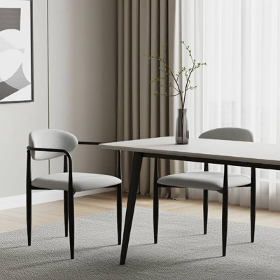 Liam Set of 2 Velvet Dining Chairs