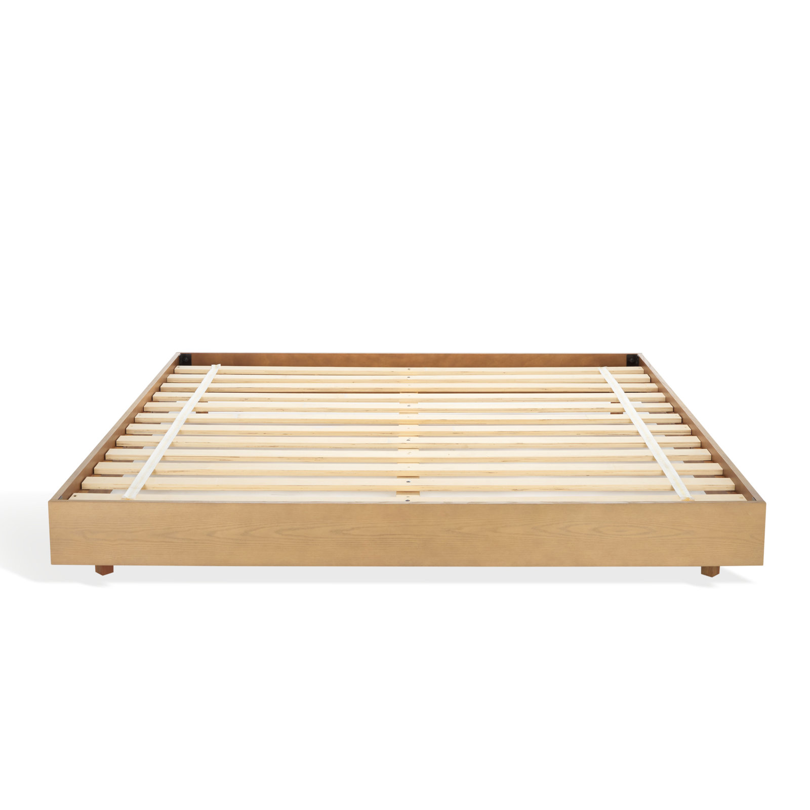 Arland Bernadina Wood Bed Frame, Natural, King