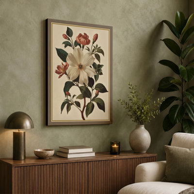 Study Botanical - Wrapped Canvas