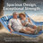 2-Person Quilted Polyester Spreader Bar Hammock - Misty Beach-864787289
