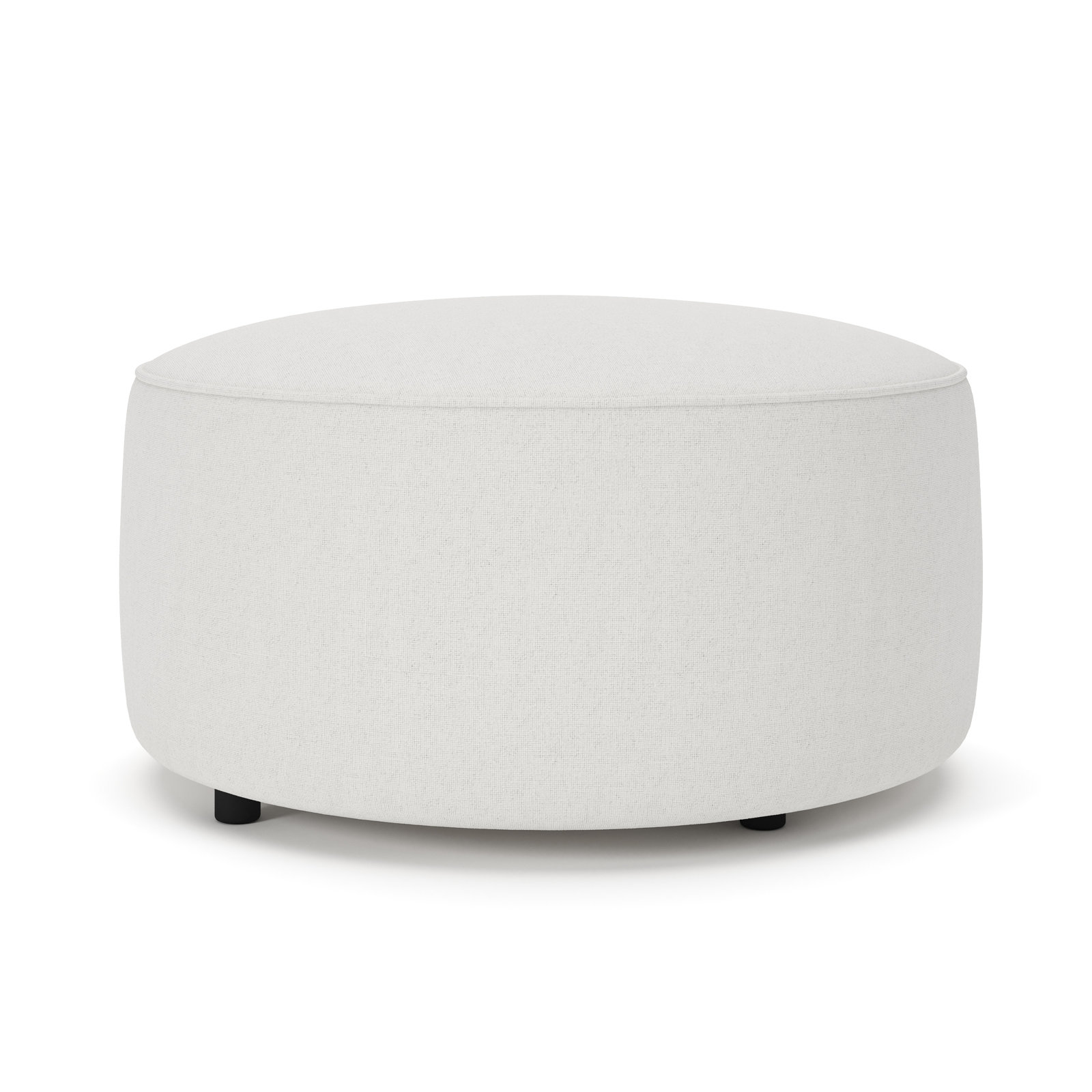 Murano Upholstered Ottoman, Macarena Beige