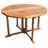 Warner Round Teak Solid Wood Yes Outdoor Dining Table Yes , 47 " W 47 " D