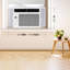 Climatiseur de fenêtre Hisense 115V 6000 BTU Blanc