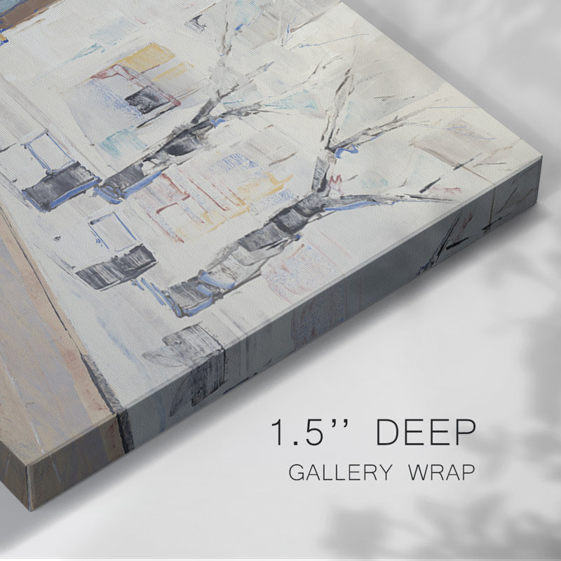 Cable Town-Gallery Wrapped Canvas, 12" H x 18" W