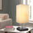 Fabric USB Standard Table Lamp