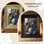 Cadre photo 11 po x 11 po noir pour manteau de cheminée 1PC-130811206-130811204-130811202