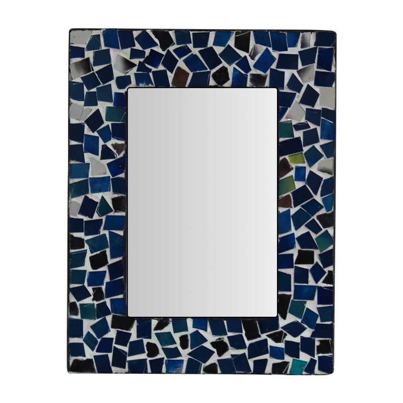 Blue Silver Metal Picture Frame