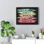 Dreams Don't Work Unless You Do - Wrapped Canvas Print