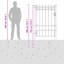 200 cm W Gate Fencing