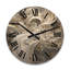 Horloge murale en bois massif Levaughn-1094433334