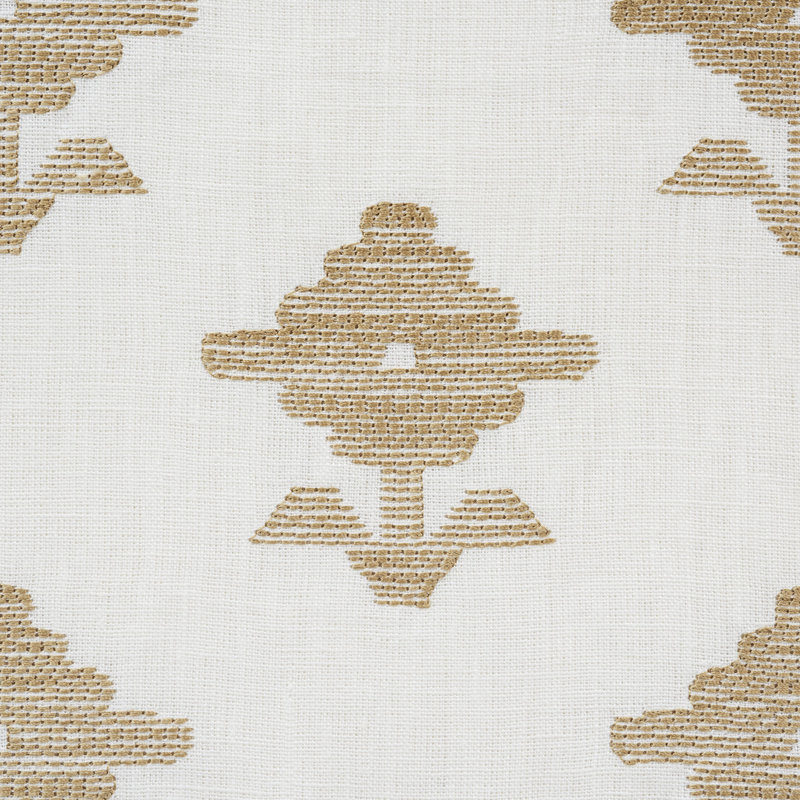 Tissu de broderie Rubia, Ivoire