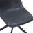 Matthew Leather Dining Side Chair With 360-Degree Swivel And Powder-Coated Iron Legs Matthew Collection-144607885-134529384