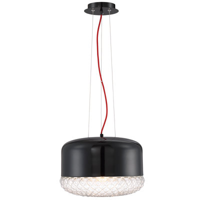 Luminaire suspendu tambour 1 lumière 1 lumière