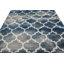 Tapis bleu à poils longs Delaili-2043255046