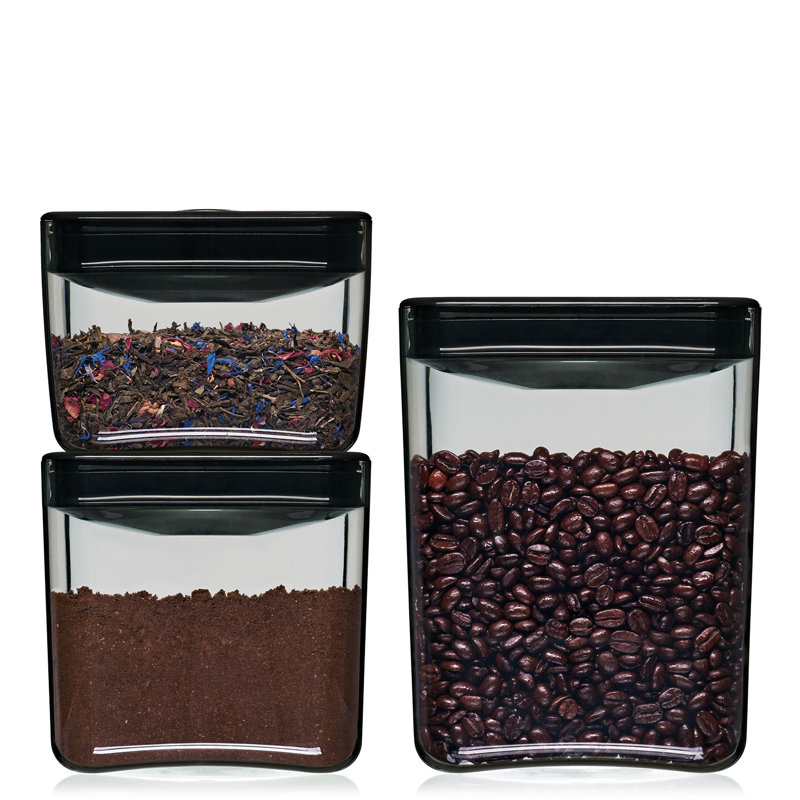 ClickClack Display 3pc Canister Set