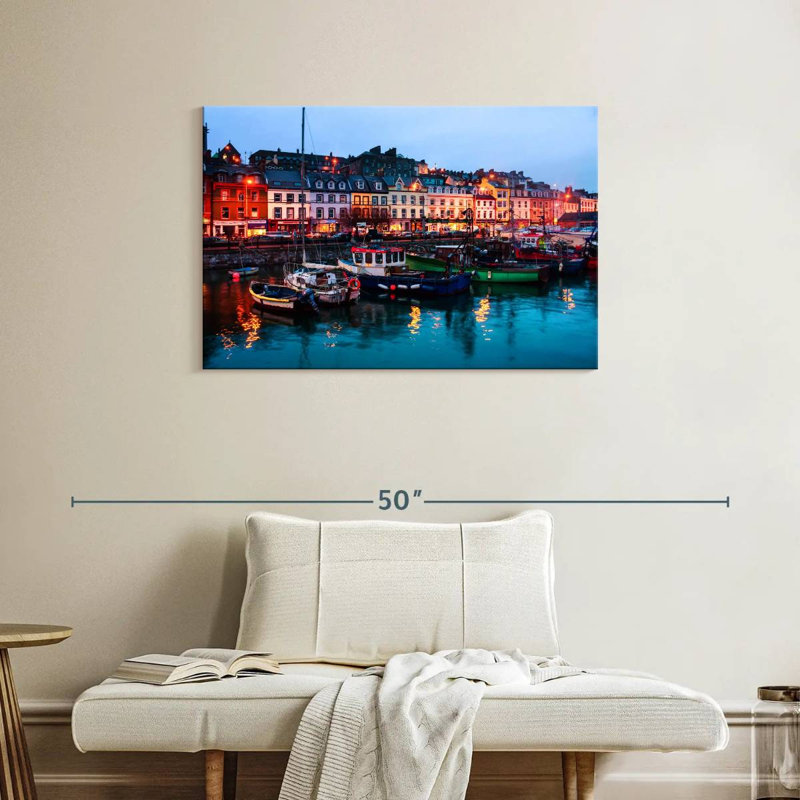Mehar Cork Harbour Boats, 24" H x 36" W