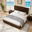 Base de lit en bois massif