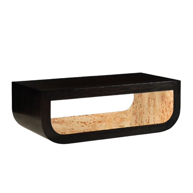Carter Coffee Table, Natural Burl