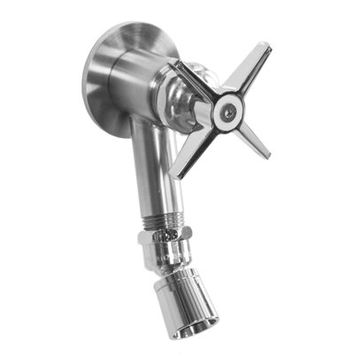 4" H Metal Wall Mounted Outdoor Shower
