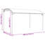 vidaXL Garden Sunshade Awning Outdoor Sun Shelter Patio Sun Shade Canopy Tent-126704017